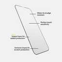 BodyGuardz Pure 3 Glass Compatible with iPhone 17 and iPhone 16 Devices - Durable Anti-Glare Tempered Glass, Easy Install, Edge-to-Edge, Case-Friendly - Black Border (for iPhone 17 Pro Max / 16 Pro Max - 6.9 inch)