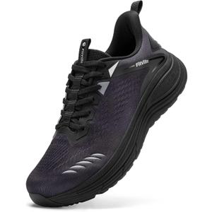 FitVille Extra Wide Shoes for Men Breathable for Gym Athletic Workout Cross Training Running, Max Cushion Wide Width Shoes for Men with Arch Support, US 9