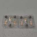 Vintage LED Edison Bulbs 6W, Equivalent 60W Incandescent, Warm White 2700K, ST58 Antique LED Filament Bulbs with 90+ CRI, E26 Medium Base,Dimmable, Clear Glass, Pack of 6