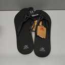 Zeroxposur Women's Flip-Flops, Outdoor Footwear, Liquorice, Size 11
