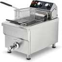 Waring Deep Fryer with 10 lb Capacity & Variable Temperature Control, 20.75"D x 11.5"W x 17.5"H