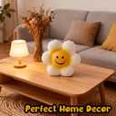 SOBEIT Piggy Bank for Girls Boys Kids, Cute Smiley Flower Piggy Bank, 7.87inch Ceramic Coin Bank Money Bank for Birthdays, Christmas, Baby Shower, Newborn Keepsake, Back-to-School Gift, Nursery Decor