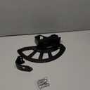 NICECNC Black Front Brake Disc Guard Protector Cover Compatible with Suzuki DRZ400SM 2005 2006 2007 2008 2009 2010-2020 2021 2022 2023 2024 See Fitment CNC Machined