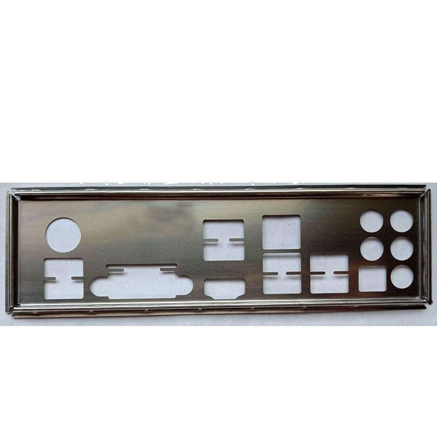 FEMAI New IO I/O Back Plate Shield for MSI Performance Gaming AMD X470 Ryzen 2ND and 3rd Gen AM4 DDR4 DVI HDMI Onboard Graphics CFX ATX Motherboard (X470 Gaming Plus Max)