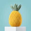 Phantoscope Fruit Shaped Pillows Series Pineapple Shaped Throw Pillow, Fun Home Decor of Fruit Themed Shaped Cushions, Decorative Shaped Pillow for Couch Bed and Chair, Yellow,9.5 x11.5 Inches