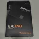SAMSUNG 870 EVO SATA SSD 500GB 2.5 Internal Solid State Drive, Upgrade PC or Laptop Memory and Storage for IT Pros, Creators, Everyday Users, MZ-77E500B/AM, Black