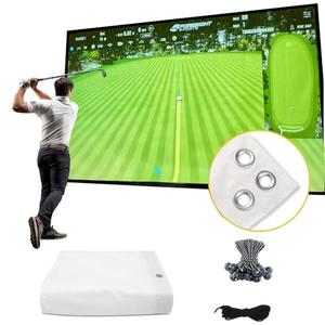 Amazon.com : amazgolf Golf Simulator Impact Screen118 * 78 98 * 98 118 * 118 118 * 138 for Golf Training, Indoor Golf Simulators, Washable Golf Impact Screen for Golf Practice : Sports & Outdoors