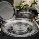 10 oz Clear Party Bowls - Disposable Plastic Bowls, Bulk Case of 240 - Catering, Parties, Restaurant & Food Service