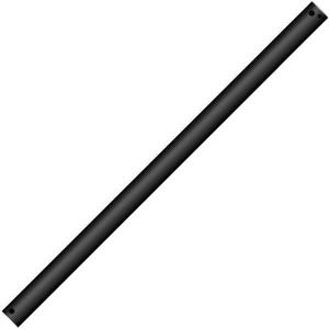 36 inch Ceiling Fan Downrod, 3 FT Extension Down Rods for Ceiling Fans, Outside Diameter 1 inch, Unthreaded, Black
