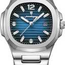 Poedagar Luxury Watch for Woman Square Ladies Quartz Watch Luminous Waterproof Date Stainless Steel Women's Watches Dress Female Clock