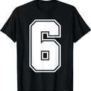 6 7 Six Couples Costume Funny Meme T-Shirt Small