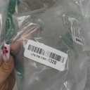 Comfy Package Synthetic Vinyl Blend Disposable Plastic Gloves Non-Sterile, Powder & Latex Free (Medium)