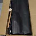 LANTEFUL 10 Tiers Shoe Rack 50 Pairs Large Capacity Tall Shoe Organizer Sturdy Shoe Storage with Two Hooks Space Saving Metal Wide Shoe Rack for Closet, Entryway, Bedroom, Black (10 Tier-61.2" High-34" Wide)