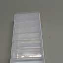 RayHenry Cable Organizer Box with Only 6Clear Switch Case, Desktop Charger Cord Storage Organizer Box for Home Office Desk Accessories Wire Organization Stationery Supplies (white)