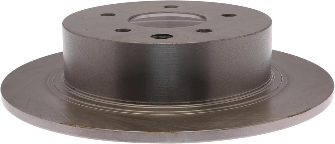 ACDelco Silver Rear Brake Rotor 18A1321A | GM 19261781 Brake Rotors for Select Nissan Altima, Juke, Sentra, Nissan Maxima and more