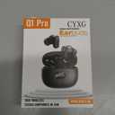 Wireless Earbuds Bluetooth 5.3-48H Playtime Bluetooth Earbuds with Fast Charging, Comfort Fit Semi-in-Ear, 2-Mic Call Noise Cancelling, LED Display & Touch Control for Sports/Work/Travel.