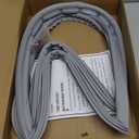 Upgraded WPW10714545 Freezer Door Gasket Compatible with Whirlpool Freezer Door Gasket W10164045 Refrigerator Door Gasket for Maytag Kitchenaid Fridge Freezer Door Seal W10191103 W10443322