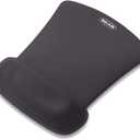 Belkin WaveRest Gel Mouse Pad, Black, Size: 10.8L x 8.1W inches