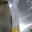 NICETOWN Window Curtain Rod 1 Diameter for Windows 48 to 86 inch Adjustable Drapery Rod Set with End Cap/Cylinder Finials Style for Living Room Bedroom Patio Door, Sold by Single, Brushed Nickel