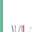 Stylus Pen for Samsung Galaxy Tab A11/A11+/A9/A9+/A8/A7 Lite, Magnetic Capacitive Pen with Fast Charging & 8H Long Battery, Universal for iPad iPhone Android Touch Screens, Green