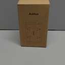 Surge Protector Power Strip, Addtam 5 ft Flat Plug Extension Cord with 4 USB Wall Charger(2 USB C Port), 4 Widely Outlets Desk Charging Station, Home Office and College Dorm Room Essentials, Black