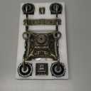 Metal Candelabra 17" Height, Candle Holder with 5 Arms,Antique Bronze Furnish Candle Holder, Centerpiece for Home Decro,Wedding Event, Party,1 Pack (Bronze Color)