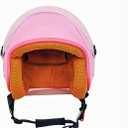Youth & Kids Gift Retro Electric Motorcycle 3/4 Half Helmet,Toddler Cute 3/4 Open Face Motorcycle Half Helmet,DOT Approved,Boys Girls Go-Kart Dirt-Bike Street Scooter Vespa ATV Helmet One size(48-58 cm), Pink