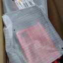 Chicken Nesting Boxes, 3 Hole Metal Chicken Egg Laying Box with Swing Perch and Rollout Egg Collection for Chicken Coop (Red)