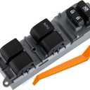 ZAPSOTS 84820-12520 Master Power Window Switch fits for Toyota RAV4 2006-2012.Front Left Driver Side Control Door switches.15 pins