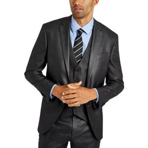 Kenneth Cole Reaction Men's Suit Jacket (40 Tall, Gun Metal)