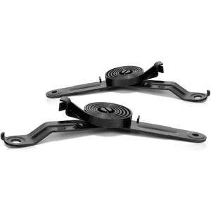 for Chevy Silverado 1500 HD 2003 2004 2005 2006 Hood Hinge Spring Driver and Passenger Side | Pair | Replacement for GM1236115 | 15035591