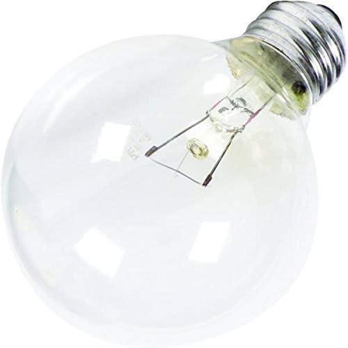 12 PK Globe Ligth Bulb G25 40W Incandescent Decorative Bulb (2600) 12PK