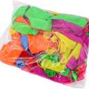 Vaguelly 50pcs Boys and Girls Punch Balloons Fun Latex Slap Balloons for Birthday Party Gatherings Safe Boy Girl Play (Multi)