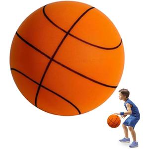 Silent Basketball, 2025 Upgrade Silent Basketball Dribbling Indoor,Dribble Dream Silent Basketball, Foam Basketball Indoor Training Quiet Ball8.3in