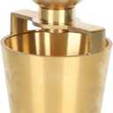 Water Fountain Nozzle Spray, 1.5 Inch Female Thread, Brass, Easy to Install Ice Tower Nozzle Pond and Fountain