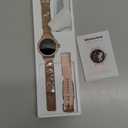 KEEPONFIT Smart Watches for Women Android/iPhone, IP68 Waterproof Fitness Tracker with Bluetooth Calls(Answer&Make), Activity Pedometer/Heart Rate/SpO2 Monitor/100+ Sports Model (Pink)