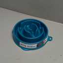 Outward Hound Medium Slow Feeder Bowl, Puzzle Maze for Fast Eaters, Small to Medium Dogs, Helps Prevent Bloat & Aid Digestion, Holds 2 Cups Wet or Dry Food, Non-Slip, Made Without BPA, Turquoise