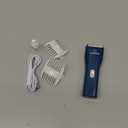 oneisall Pet Clipper for Cat Matted Hair, Pet Shaver for Cats Quiet Pet Clippers Waterproof Cordless Cat Clippers for Matted Long Hair with Storage Bag (Green) (Standard)