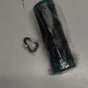 BYLWORKOUT 3-Layer Protein Powder Travel Container with Funnel and Keychain | Portable Food Storage Organizer for Gym, Fitness, Kitchen, Camping, Hiking, and Travel (Emerald Green)