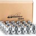 GAsupply 24pcs 14x1.5 Lug Nuts, 1.8 Inch 45mm Length, 7/8" 22mm Hex, OEM Factory Style M14x1.5 Wheel Lug Nuts, Closed End Large Acorn Seat