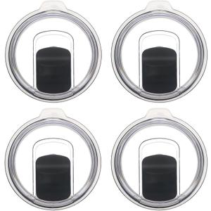 20 oz Tumbler Lid, 4 Pack Replacement Lids Compatible for YETI 20 oz Tumbler 10/24 oz Mug and 10 oz Lowball, Travel Spill Proof Cup Lids Covers with Magnetic Slider Switch, BPA Free 20 oz Tumbler Lid, 4 Pack Replacement Lids Compatible for YETI 20 oz Tumbler 10/24 oz Mug and 10 oz Lowball, Travel Spill Proof Cup Lids Covers with Magnetic Slider Switch, BPA Free