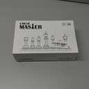 Wooden Chess Pieces Large 3.75inch King Set of Luxury Staunton Wood Chessmen with 2 Extra Queen for Chess Board Game (Chess Pieces Only), Velvet Storage Bags Included