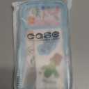 Anuck for iPhone 17 Pro Max Case Wavy Edge Clear Back Design, Anti-Slip Grip Cute Wave Curly Frame Shape Shockproof Soft TPU & Hard Bumper Protective Phone Case Cover for Women Girls, Dark Blue