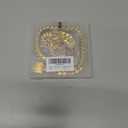 Jewelry Kingdom 1 Gold Dog Martingale Collar Metal Chain with Design Secure Buckle Dog Tag, 18K Cuban Link 15MM Strong Heavy Duty Chew Proof Walking Training Slip Collar (15MM, 26") (26"(Fits Neck 24"-23.5"))