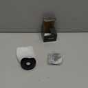 Matte Black Shower Arm Flange, Metal Shower Arm Stabilizer Bracket and Flange Cover Plate