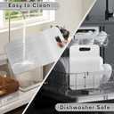 Katuchef Titanium Cutting Boards for Kitchen Titanium Double Sided Non Toxic Titanware Chopping Board,Durable Dishwasher Safe(1PC-XL-11x15.5In)