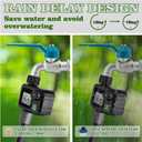FREESEA Water Hose Timer Outdoor - Programmable Irrigation Controller with Manual Watering Rain Delay IP55 Waterproof for Faucet Lawn Yard