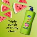 Suave Kids 3-in-1 Tear Free, Body Wash, Shampoo and Conditioners, Dermartologist Tested, Watermelon Wonder, 18 Oz Pack of 6