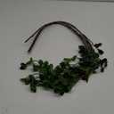 3 Pack Artificial Greenery Stems Branches for Vase Fake Ficus Stems Faux Stems (Green)