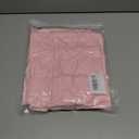 Girls Fall Outfits Tie Knot Crop Tops Wide Leg Pants with Pockets 2025 Winter Sets Active Wear (Pink)